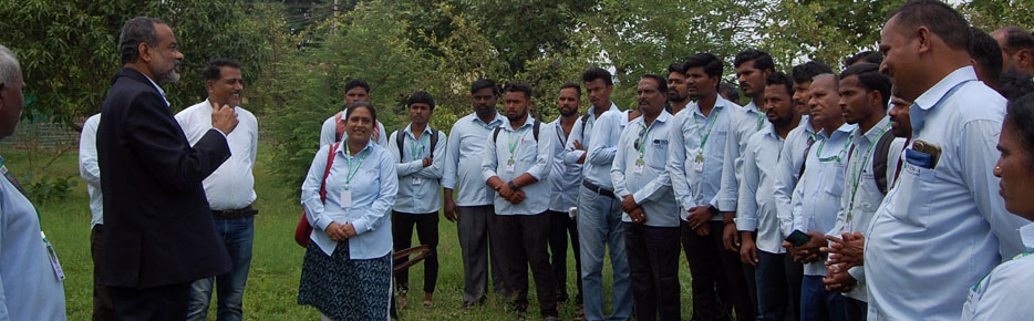 Director of Extension UAS Dharwad Visited KVK Bagalkote